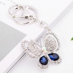 Crystal butterfly keychainKeyrings