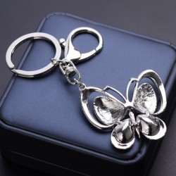 Crystal butterfly keychainKeyrings