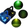 Mini laserowa lampa sceniczna - projektor - sterowanie głosem - stroboskop samobieżnyOświetlenie sceniczne i eventowe