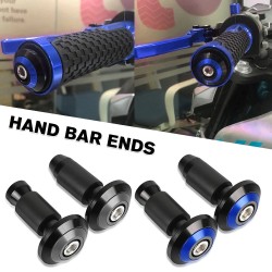 Motorcycle handlebar end caps - 7/8" 22 mm - for YAMAHA HONDA KAWASAKIHand Grips & End