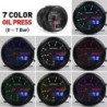Motorcycle tachometer - dual display - oil pressure gauge - 7 color LED - with stepper motorInstruments