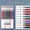 Kolorowe pisaki artystyczne - zakreślacze - 10 sztukOłówki & Długopisy