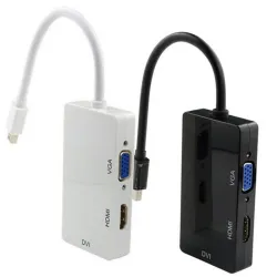 Mini Displayport na HDMI - przejściówka - 3 w 1 Thunderbolt - konwerterPrzełączniki HDMI