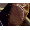 Waterproof leather backpack - with owl patternBackpacks
