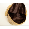 Wodoodporny skórzany plecak - ze wzorem sowyPlecaki