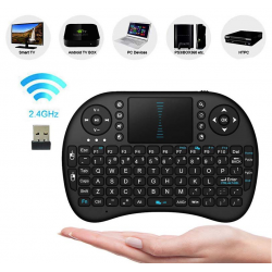 Pilot Android TV Box - touchpad - PC - Bluetooth - klawiatura angielskaKlawiatury