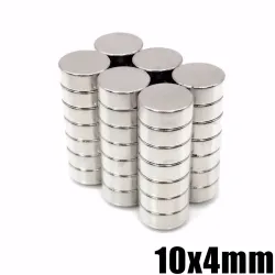 N35 - magnes neodymowy - mocna okrągła tarcza - 10mm * 4mmN35