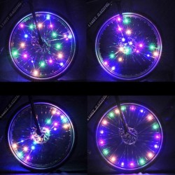 Lampka rowerowa na szprychy - LED - wodoodpornaRower