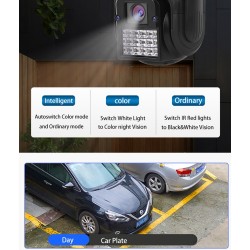 Kamera CCTV bezpieczeństwa - wykrywanie ludzi - automatyczne śledzenie - noktowizor HD - wodoodporna - 1080P - 2MP - PTZ - Wi...