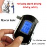 Professional digital breathalyzer - breath alcohol tester - LCD - with 5 mouthpiecesMeasurement