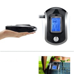 Professional digital breathalyzer - breath alcohol tester - LCD - with 5 mouthpiecesMeasurement