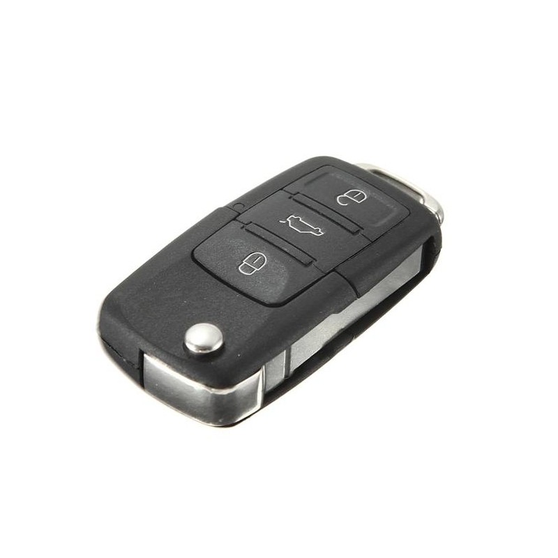 Etui na zdalny kluczyk z klapką - obudowa kluczyka - 3 przyciski - do Volkswagen Golf Passat Polo Jetta TouranKluczyki