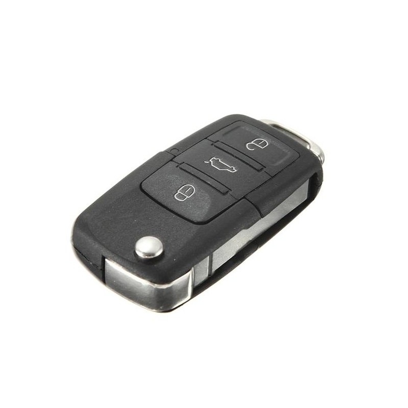 Etui na zdalny kluczyk z klapką - obudowa kluczyka - 3 przyciski - do Volkswagen Golf Passat Polo Jetta TouranKluczyki Etui na zdalny kluczyk z klapką - obudowa kluczyka - 3 przyciski - do Volkswagen Golf Passat Polo Jetta TouranKluczyki