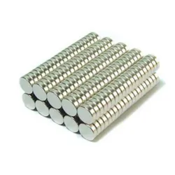 N35 - magnes neodymowy - okrągła tarcza - 4mm * 2mm - 100 sztukN35