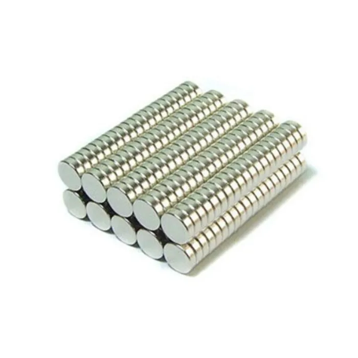 N35 - neodymium magnet - round disc - 4mm * 2mm - 100 piecesN35