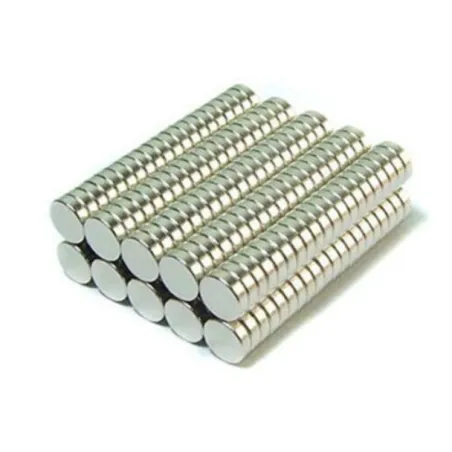 N35 - neodymium magnet - round disc - 4mm * 2mm - 100 piecesN35