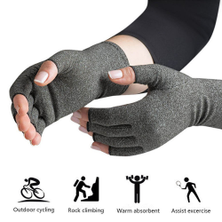 Terapeutyczne rękawiczki kompresyjne - łagodzenie bólu stawów - bawełnaMasaż