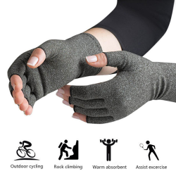 Therapeutic compression gloves - arthritis pain relief - cottonMassage