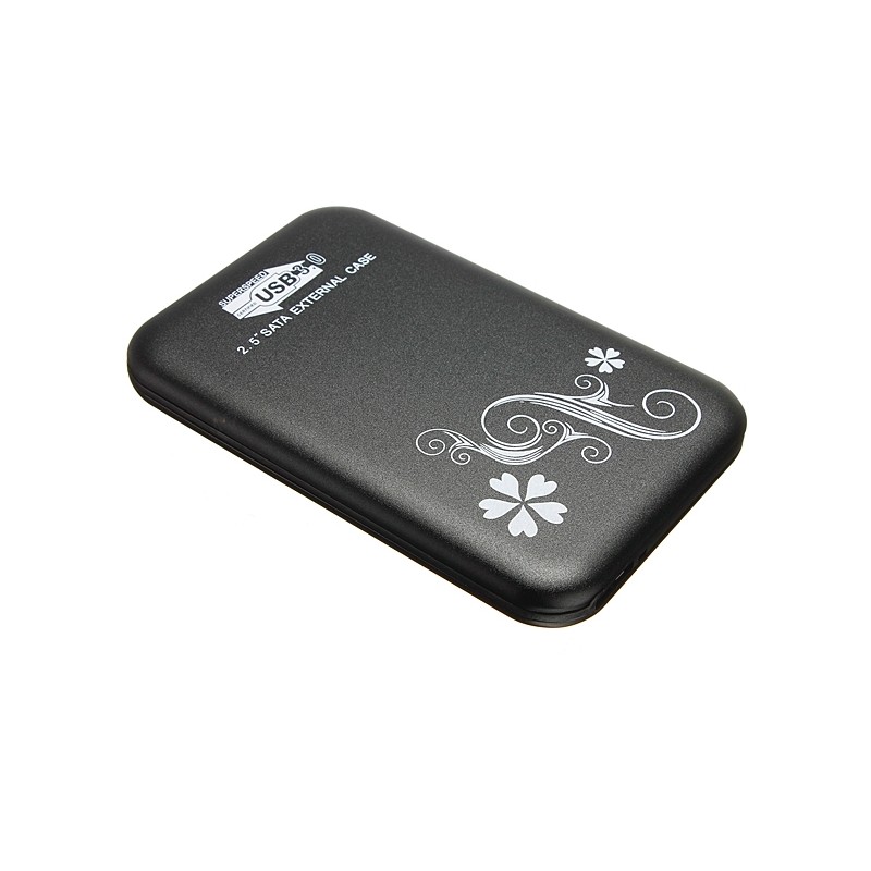 External enclosure - 2.5 inch SATA HDD - USB 3.0 - aluminumHDD case