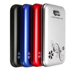 External enclosure - 2.5 inch SATA HDD - USB 3.0 - aluminumHDD case