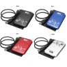 External enclosure - 2.5 inch SATA HDD - USB 3.0 - aluminumHDD case