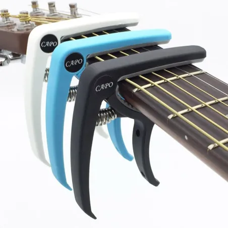 Plastikowy kapo gitarowy - na instrument 6-strunowyGitary