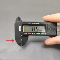 N35 - magnes neodymowy - mocny krążek - 10 mm * 0,5 mm - 100 sztukN35