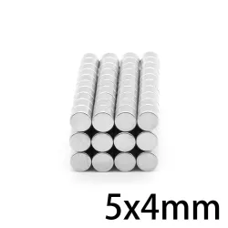 N35 - magnes neodymowy - okrągła tarcza - 5mm * 4mmN35