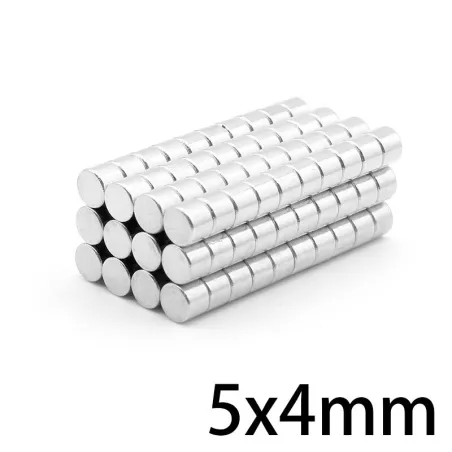 N35 - magnes neodymowy - okrągła tarcza - 5mm * 4mmN35