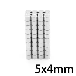 N35 - magnes neodymowy - okrągła tarcza - 5mm * 4mmN35