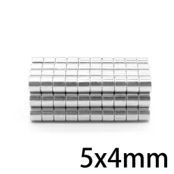 N35 - magnes neodymowy - okrągła tarcza - 5mm * 4mmN35
