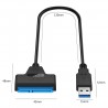 USB 3.0 to SATA 22Pin cable - 2.5 inch SSDHard drives