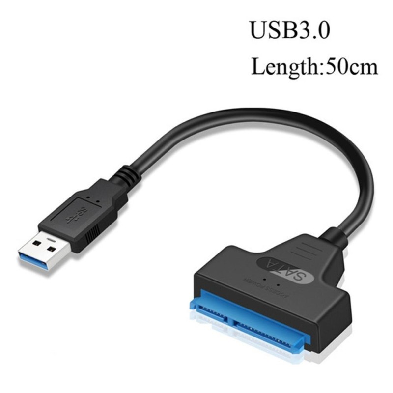 Kabel USB 3.0 do SATA 22Pin - 2,5-calowy dysk SSDDyski twarde
