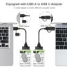 SATA na USB 3.0 / 2.0 / typ-C - kabel - przejściówka - 2.5 calowy zewnętrzny dysk SSD HDDDyski twarde SSD