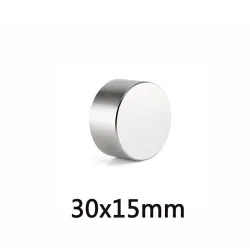 N35 - neodymium magnet - round cylinder - 30mm * 15mmN35