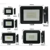 Naświetlacz LED - reflektor zewnętrzny - ultra cienki - wodoodporny - 220V / 110V - 10W - 20W - 30W - 50W - 100WReflektory