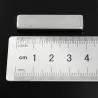 N52 - magnes neodymowy - super mocny prostokątny blok - 40mm * 10mm * 4mm - 5 sztukN52