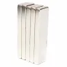 N52 - magnes neodymowy - super mocny prostokątny blok - 40mm * 10mm * 4mm - 5 sztukN52