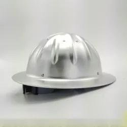 Hełm ochronny ze stopu aluminium - pełne rondo - bezpieczeństwo pracyBezpieczeństwo & ochrona