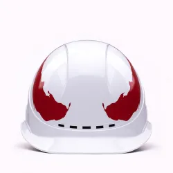 Kask ochronny - oddychający - z taśmą odblaskową - konstrukcja / inżynieria - bezpieczeństwo pracyBezpieczeństwo & ochrona