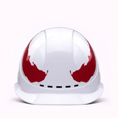 Safety helmet - breathable - with reflective tape - construction / engineering - safety workSafety & protection