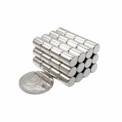 N35 - magnes neodymowy - walec okrągły - 8mm * 10mmN35