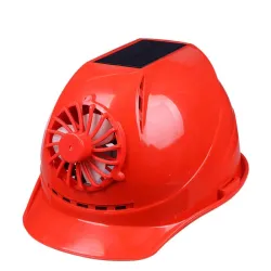 Kask ochronny zasilany energią słoneczną - z wentylatorem - konstrukcja / ciężka praca - bezpieczeństwo pracyBezpieczeństwo &...