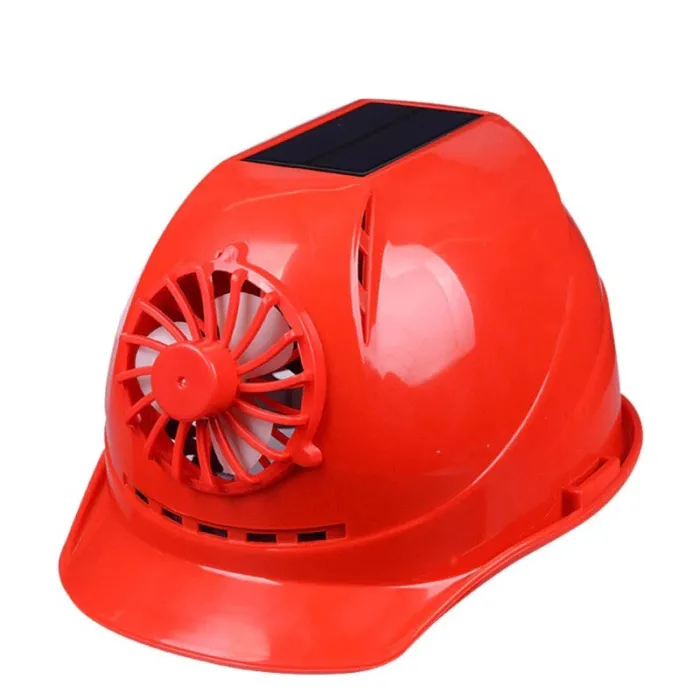 Kask ochronny zasilany energią słoneczną - z wentylatorem - konstrukcja / ciężka praca - bezpieczeństwo pracyBezpieczeństwo &...