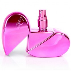 Perfume bottle - empty container - with atomiser - heart shaped - 25mlPerfumes