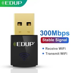 EDUP - 300Mbps - bezprzewodowy nano USB 2.0 - karta sieciowa - odbiornik WiFiSieć