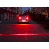 Samochodowe laserowe oświetlenie - światło przeciwmgielne / ostrzegawcze - czerwona linia - gwiazdkiTuning