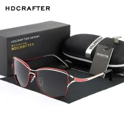 HDCRAFTER - Vintage cat eye sunglasses - polarized - UV400Sunglasses