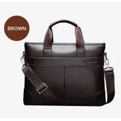 Elegancka torba biznesowa na ramię - skóraTorebki