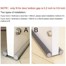 Under door guard - draft stopper - soundproof - door bottom sealing - stripFurniture